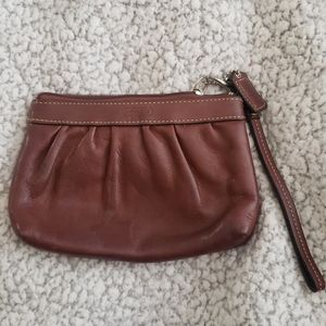 Coach wristlet in Brown